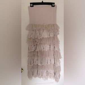 Free People Tiered Convertible Skirt